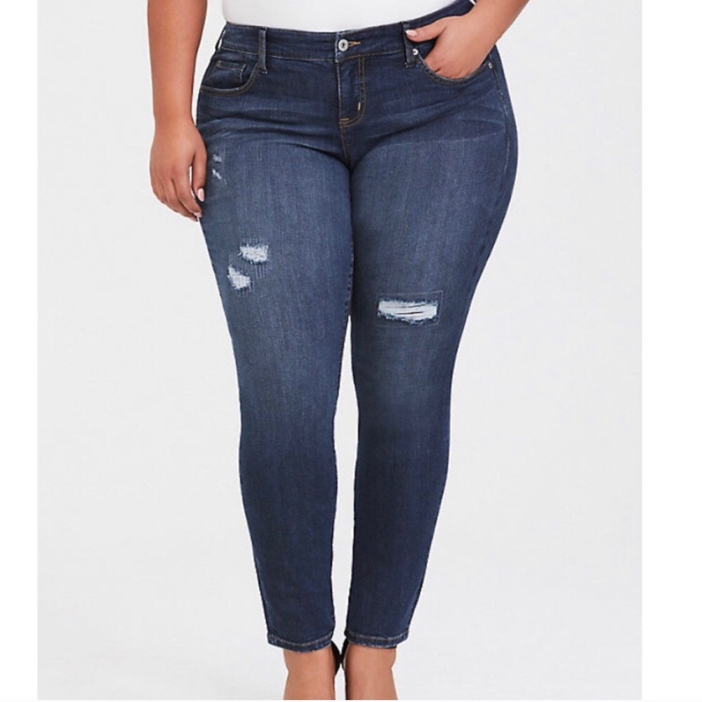Torrid Skinny Blue Jeans